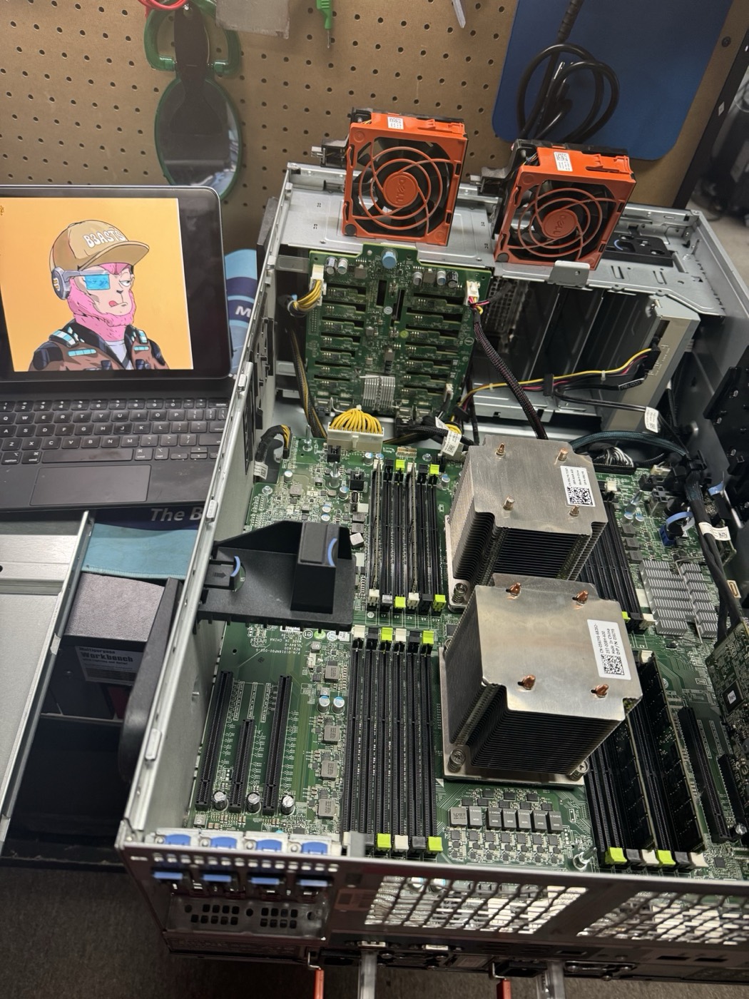 Open server hardware on the KingsPark IT workbench